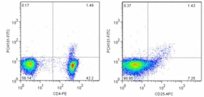 FOXP3 Antibody in Flow Cytometry (Flow)